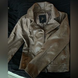 Jack by BB Dakota Faux Leather Jacket - Asymmetrical Zip